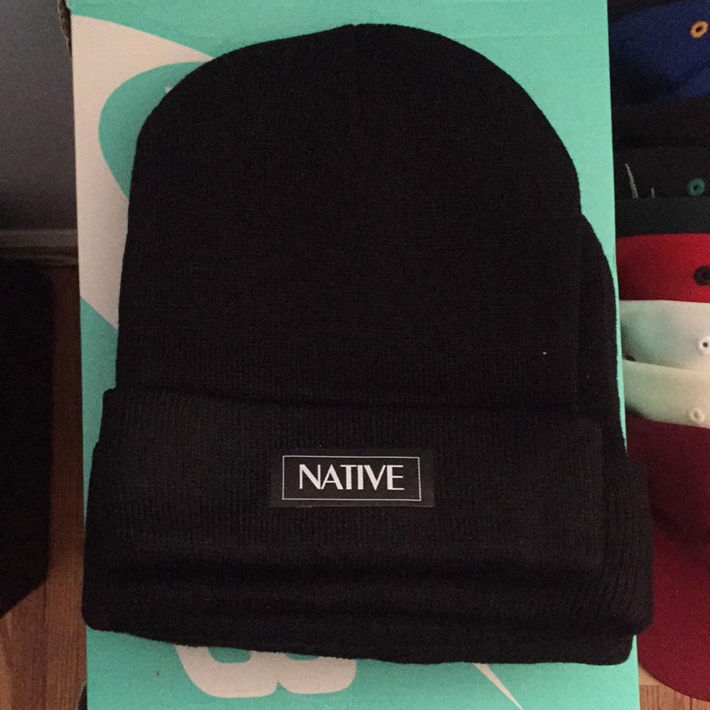 NATIVE beanie never been worn. New